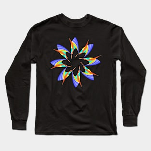 Blue star Long Sleeve T-Shirt